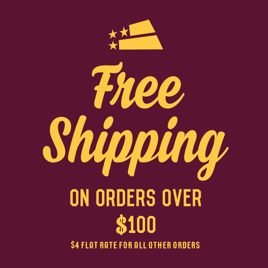 Free Shipping on orders over $100