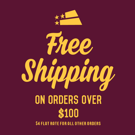 Free Shipping on orders over $100