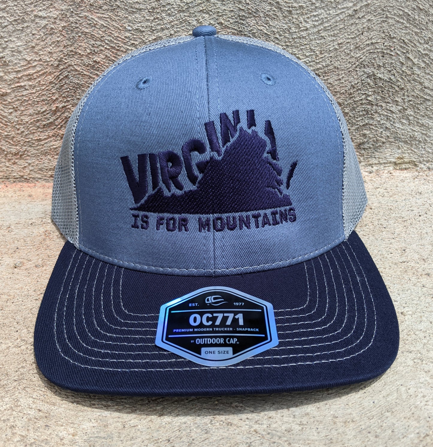 Virginia Is For Mountains Snap Back Hat