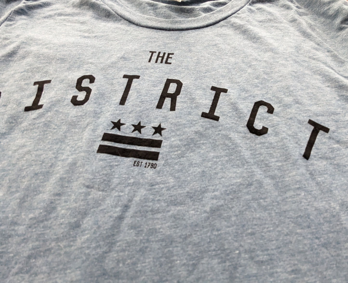 The District - Washington DC Shirt - Blue Long Sleeve