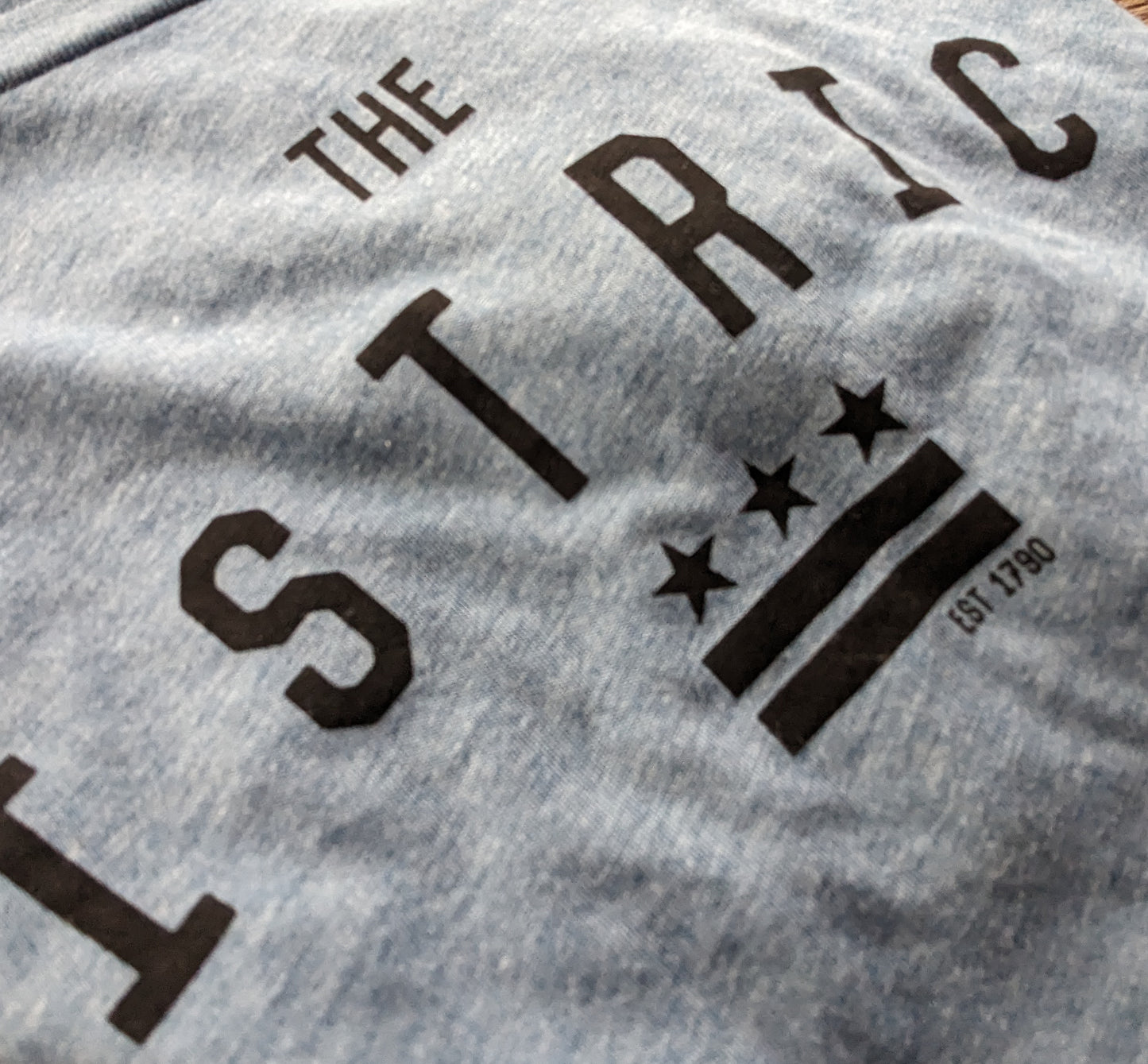 The District - Washington DC Shirt - Blue Long Sleeve