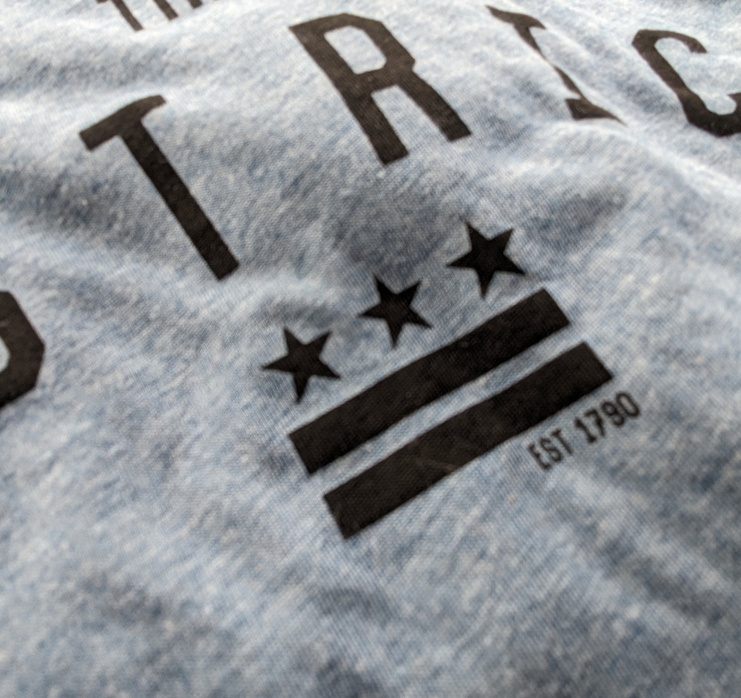 The District - Washington DC Shirt - Blue Long Sleeve