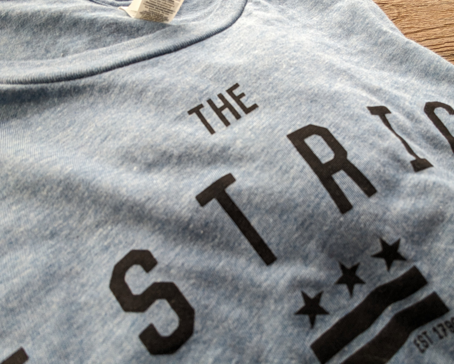 The District - Washington DC Shirt - Blue Long Sleeve