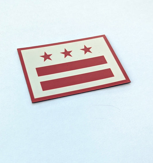 Washington DC Flag Bumper Magnet
