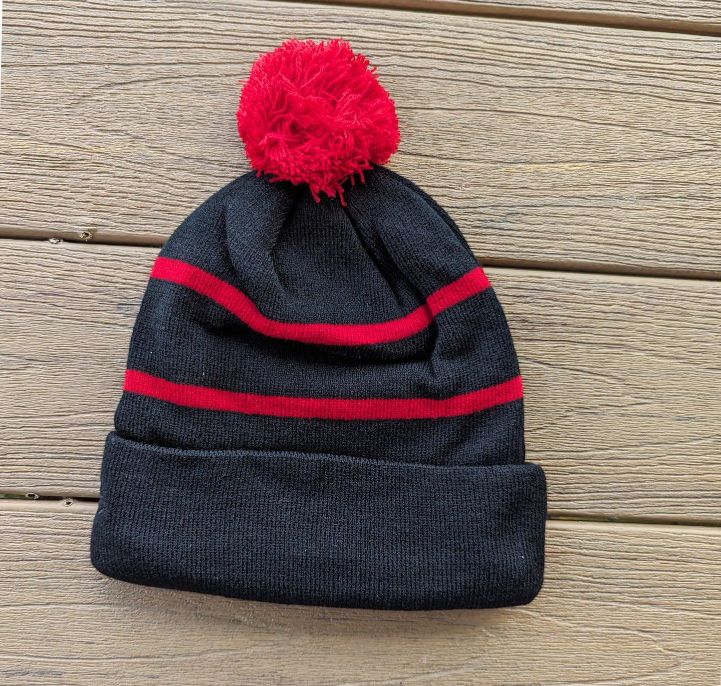 Washington DC Flag Pom Winter Hat