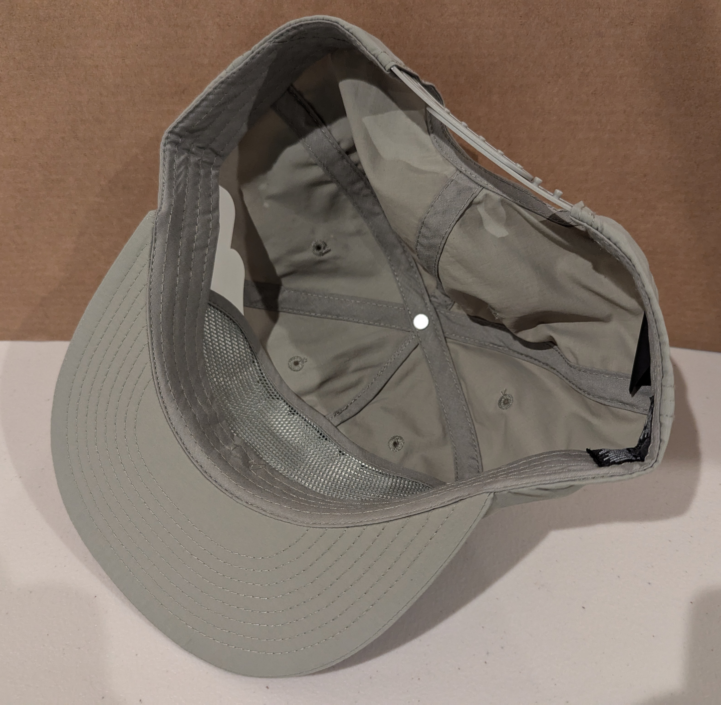 Washington DC Monument Surf Patch Hat Grey