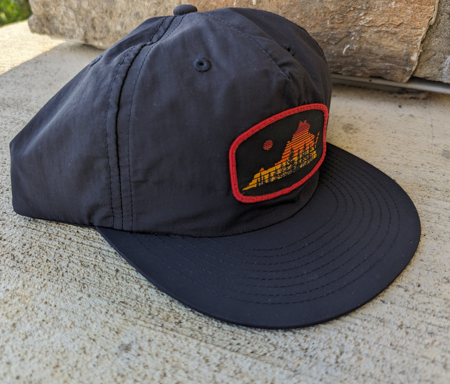 Virginia Sunset Surf Snapback Hat