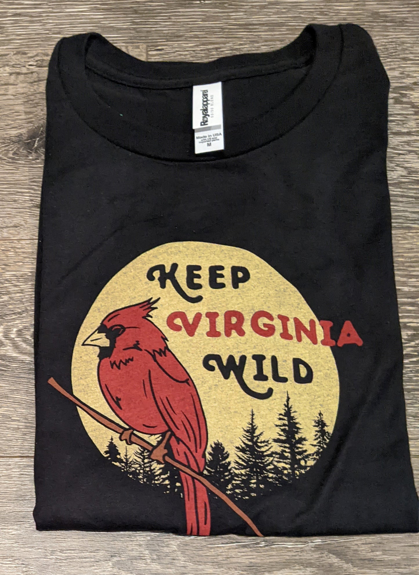 Keep Virginia Wild Cardinal Shirt