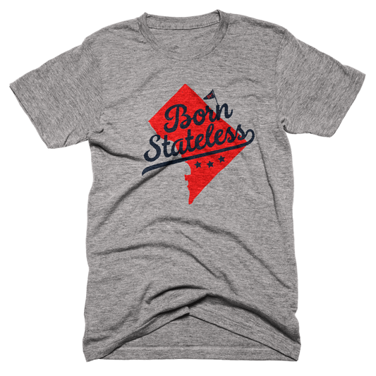 Born Stateless Washington DC Shirt