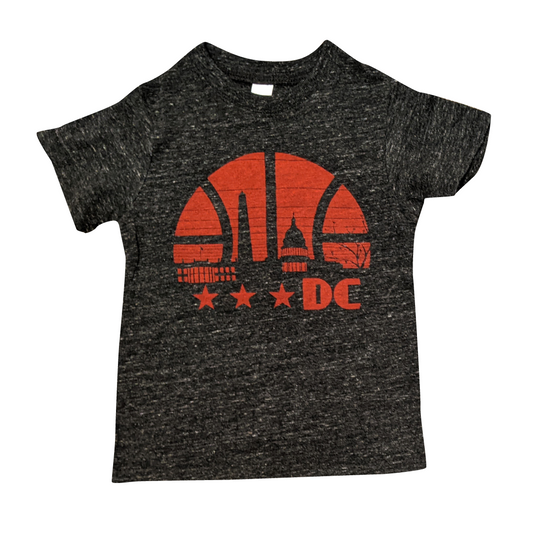 Washington DC Basketball City Toddler T-shirt