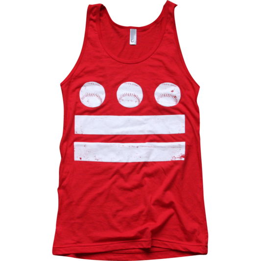 Washington DC Baseball Flag Tank