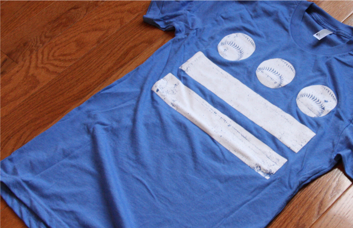 Washington DC baseball flag shirt