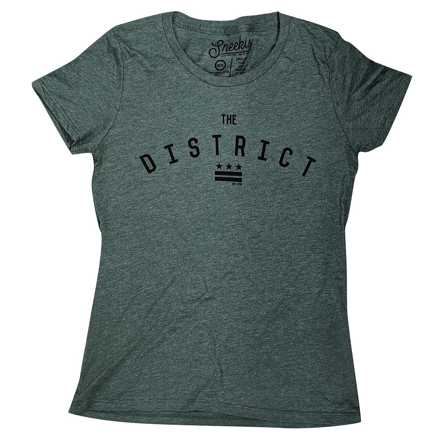 The District - Washington DC Shirt - Pine Green