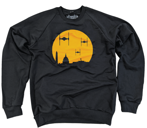 The Empire Strikes DC - 100% Organic Pullover Sweatshirt
