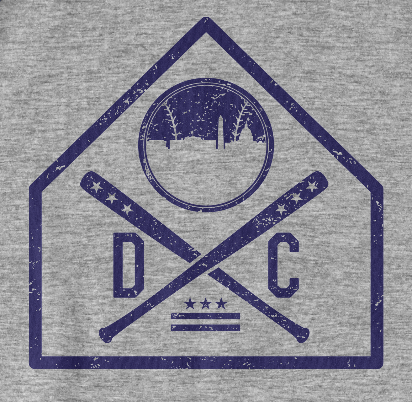 DC Homeplate Raglan T-shirt