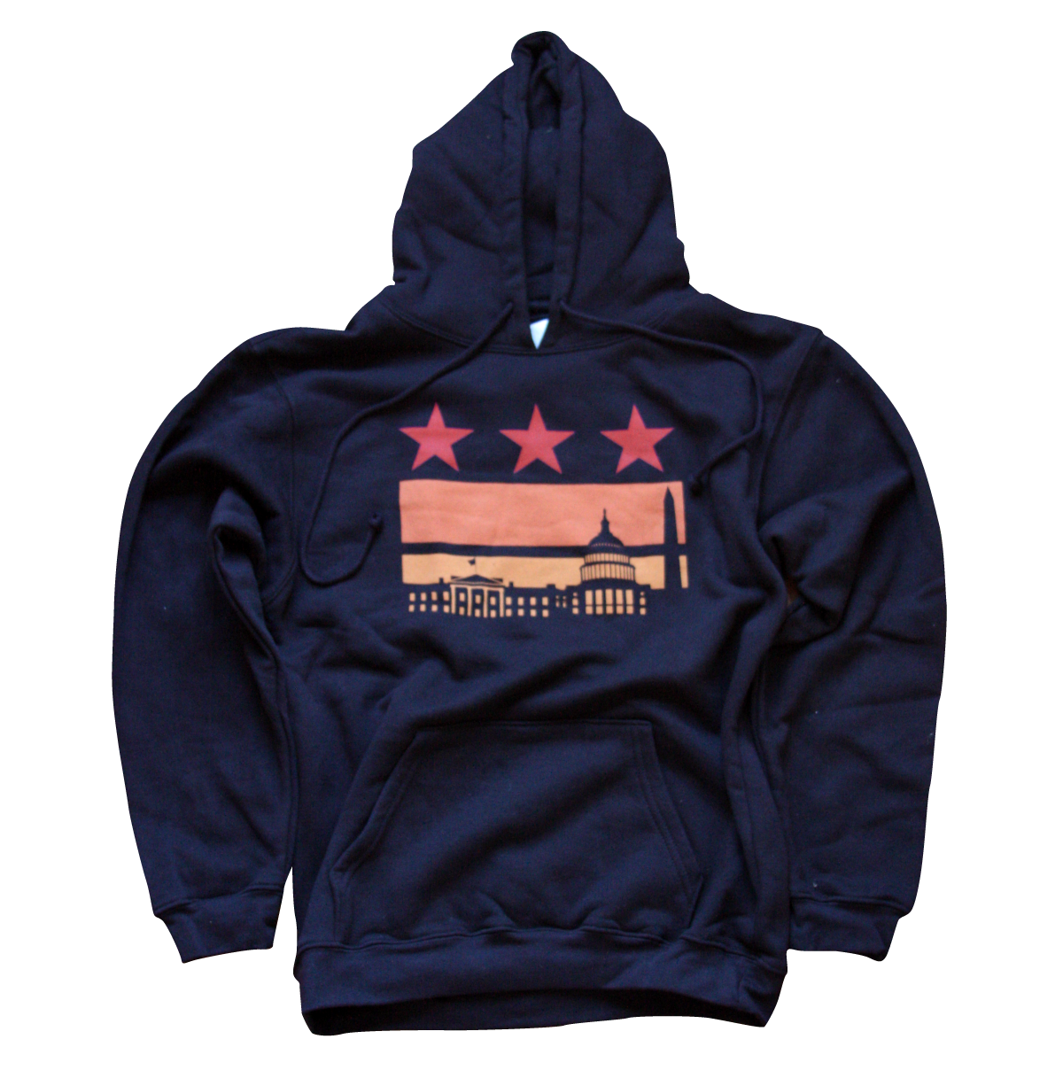 Washington DC flag Hoodie