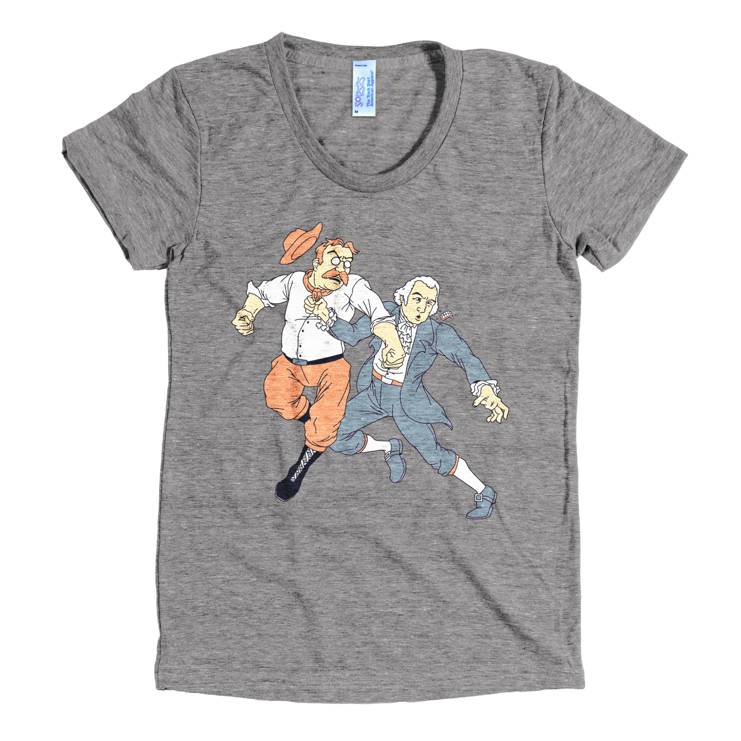 Theodore Roosevelt punches George Washington tshirt