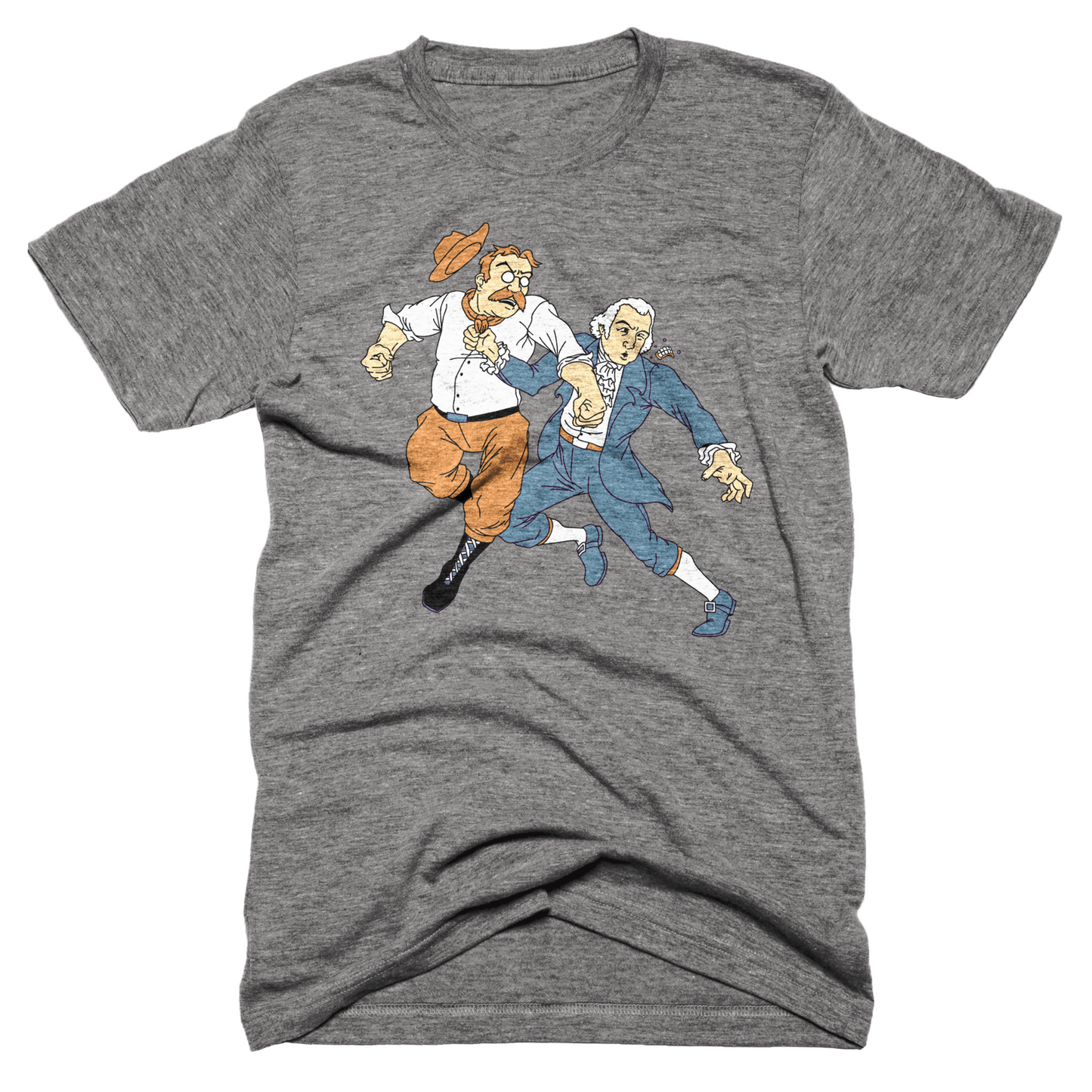 Teddy Roosevelt vs George Washington shirt