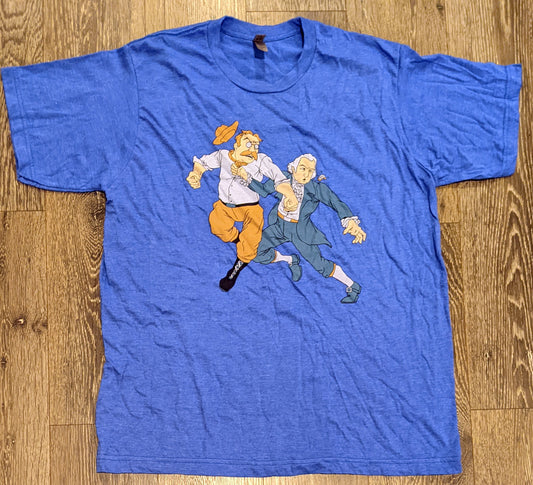 Teddy Punches Washington T-shirt - Blue