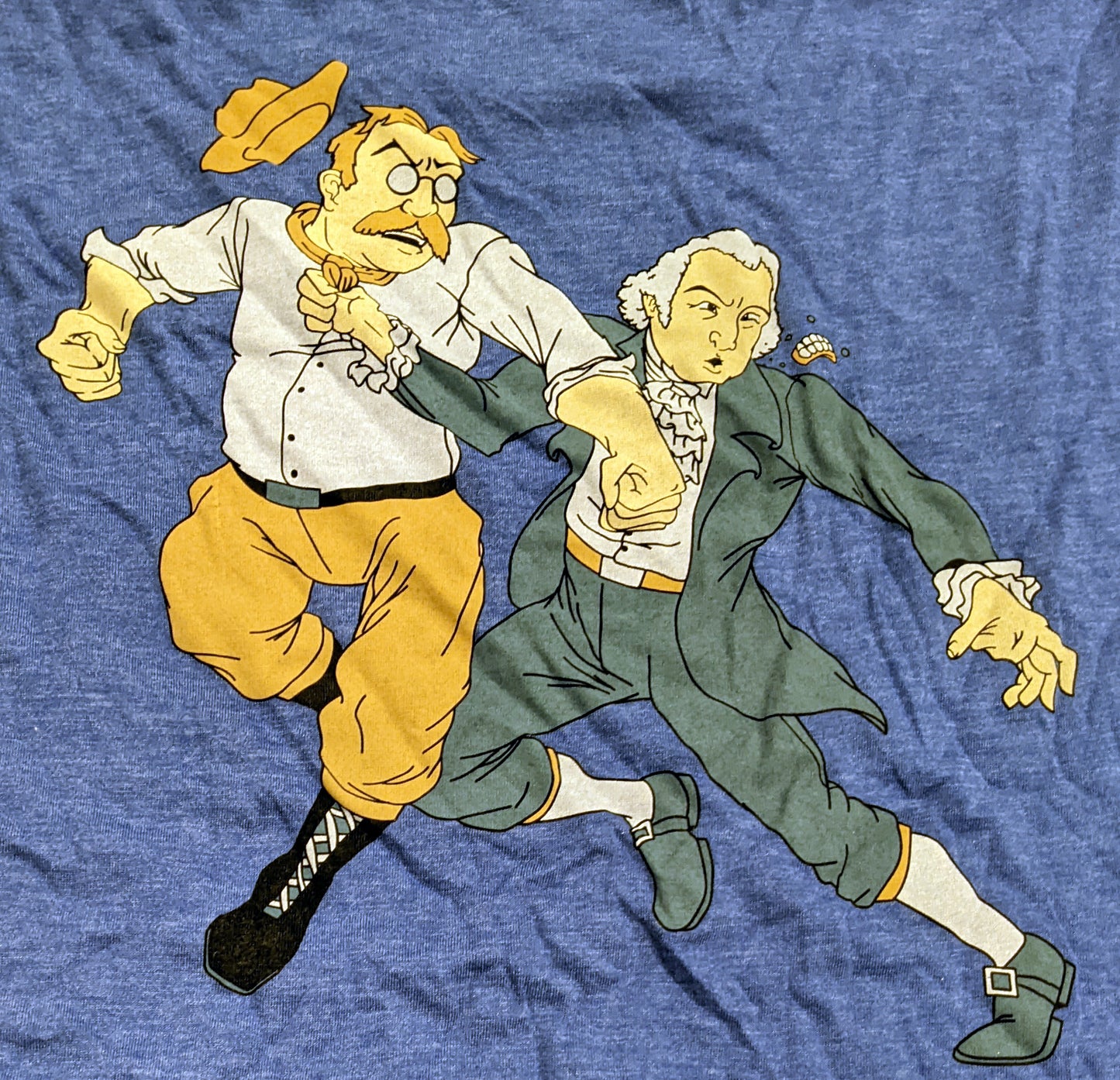Teddy Punches Washington T-shirt - Blue