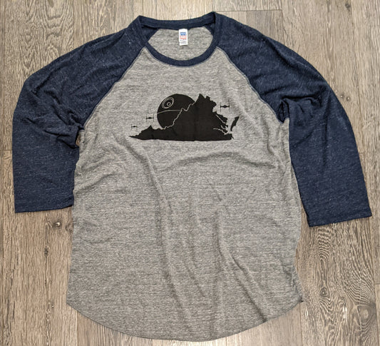 Virginia Empire 3/4 Sleeve Raglan Tee