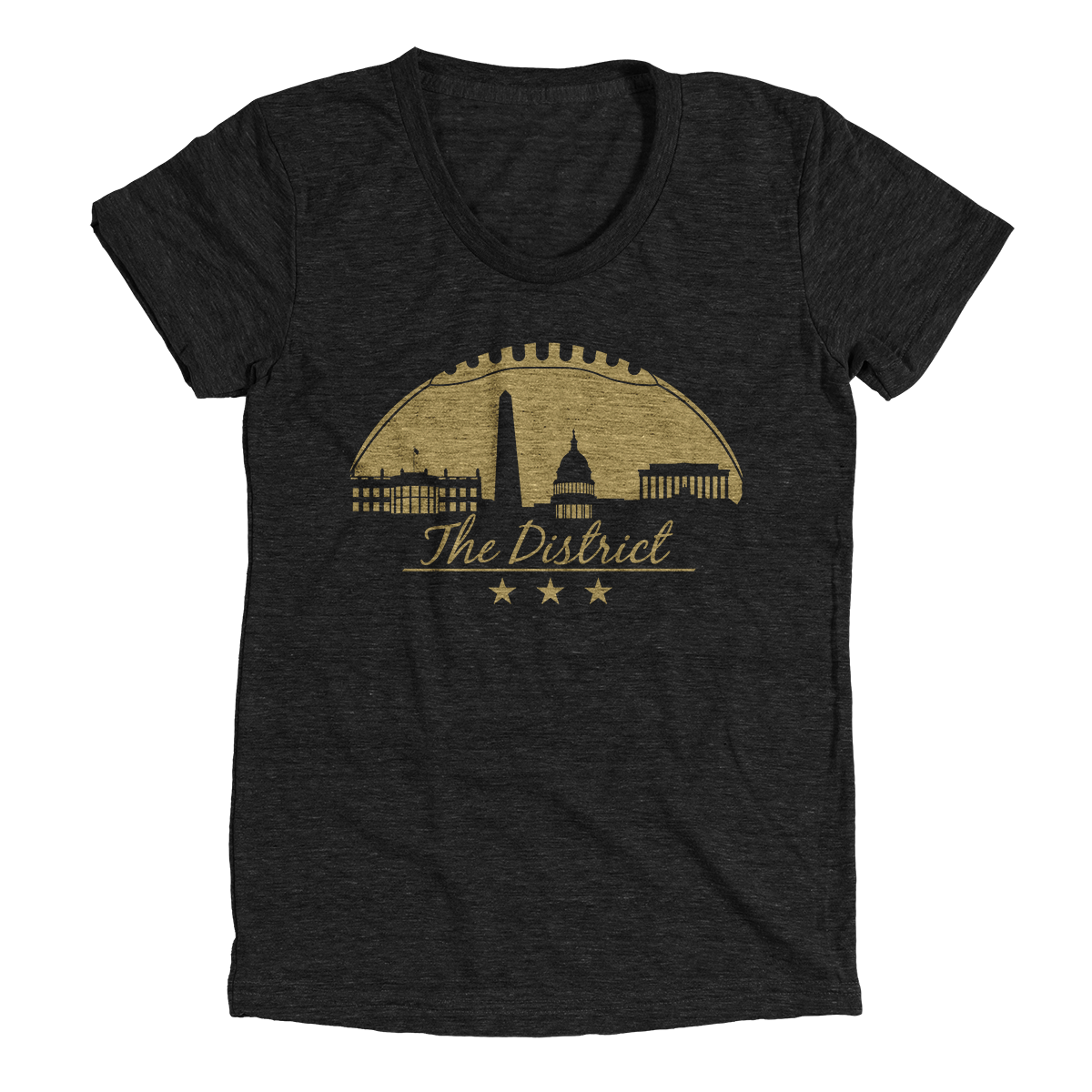 Washington DC Football City (Black)