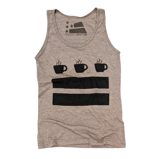Washington DC Coffee Flag Tank Top