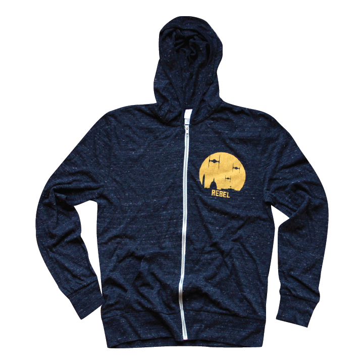 The Washington DC Empire Rebel Zip Hoodie