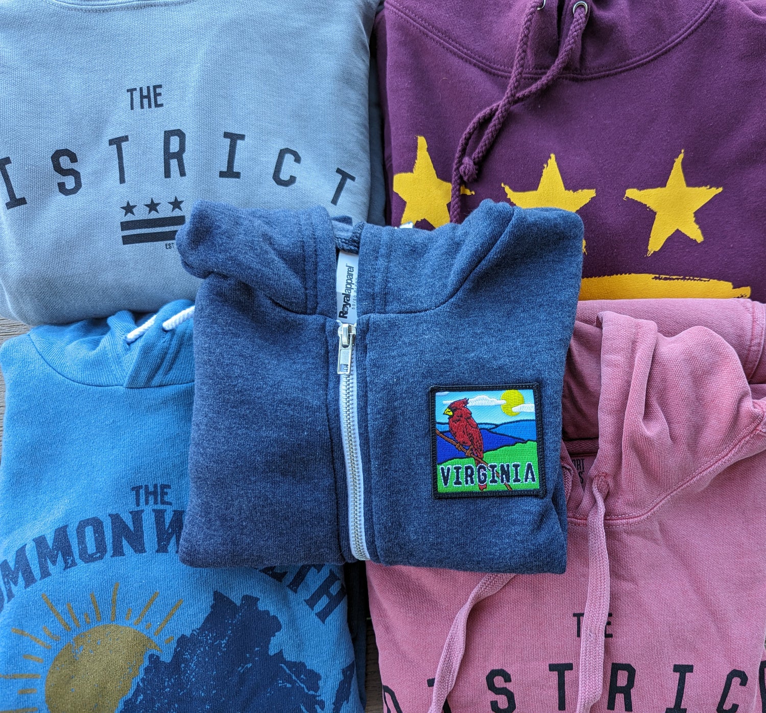 Virginia and DC Sweatshirts and Hoodies