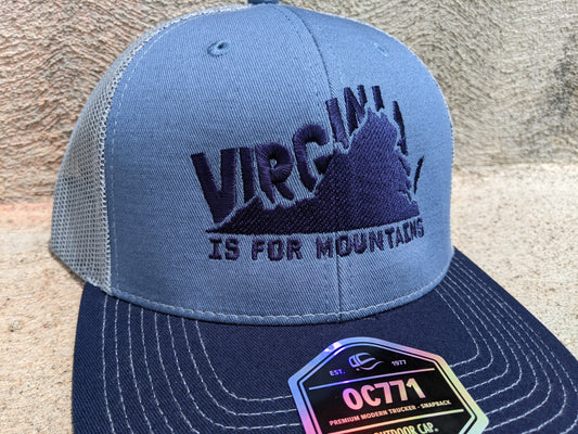 Virginia Is For Mountains Snap Back Hat