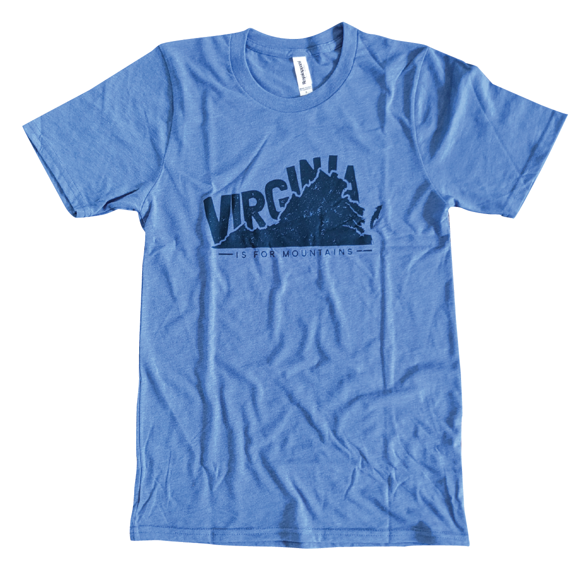 Virginia is for Mountains Blue T-shirt