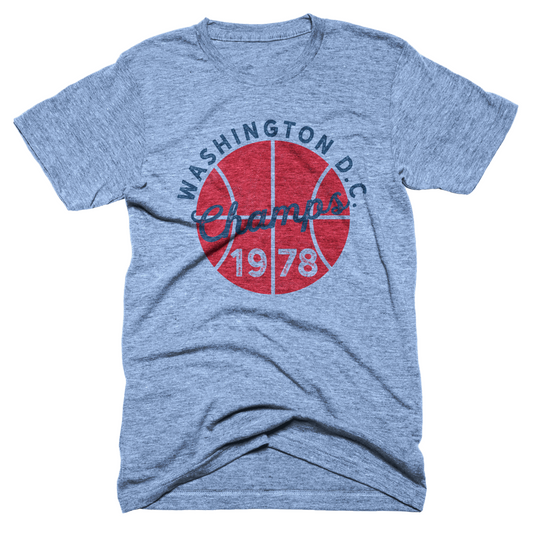 Washington DC 1978 Basketball Champs T-Shirt