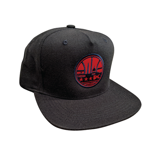 Washington DC Basketball Snapback Hat