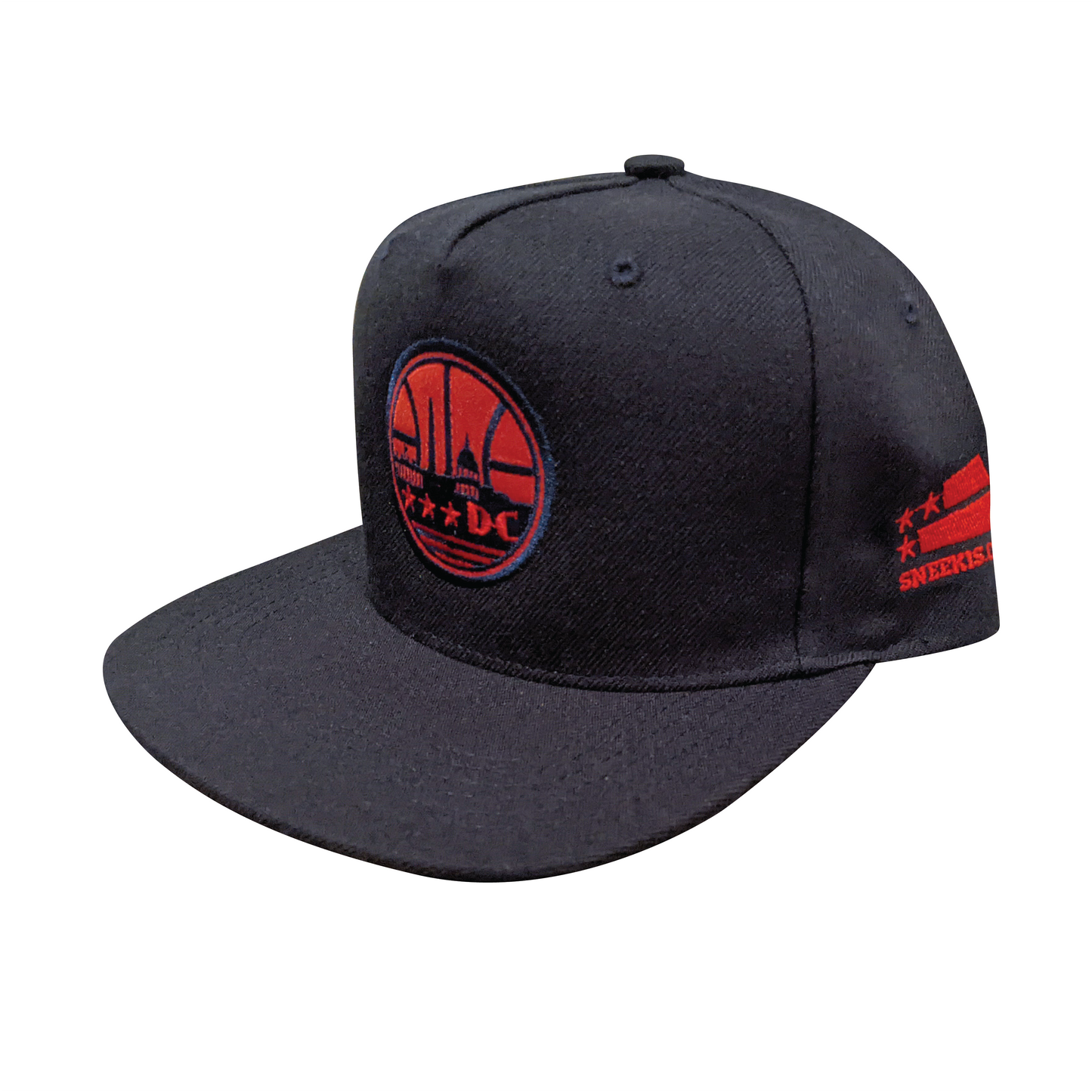 Washington DC Basketball Snapback Hat