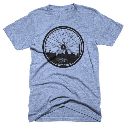 Washington DC Bike City T-shirt