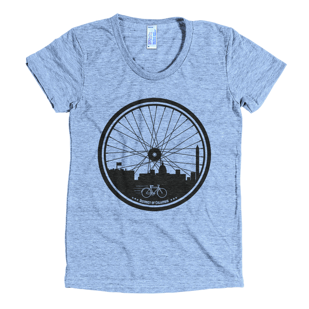 Washington DC Bike City T-shirt