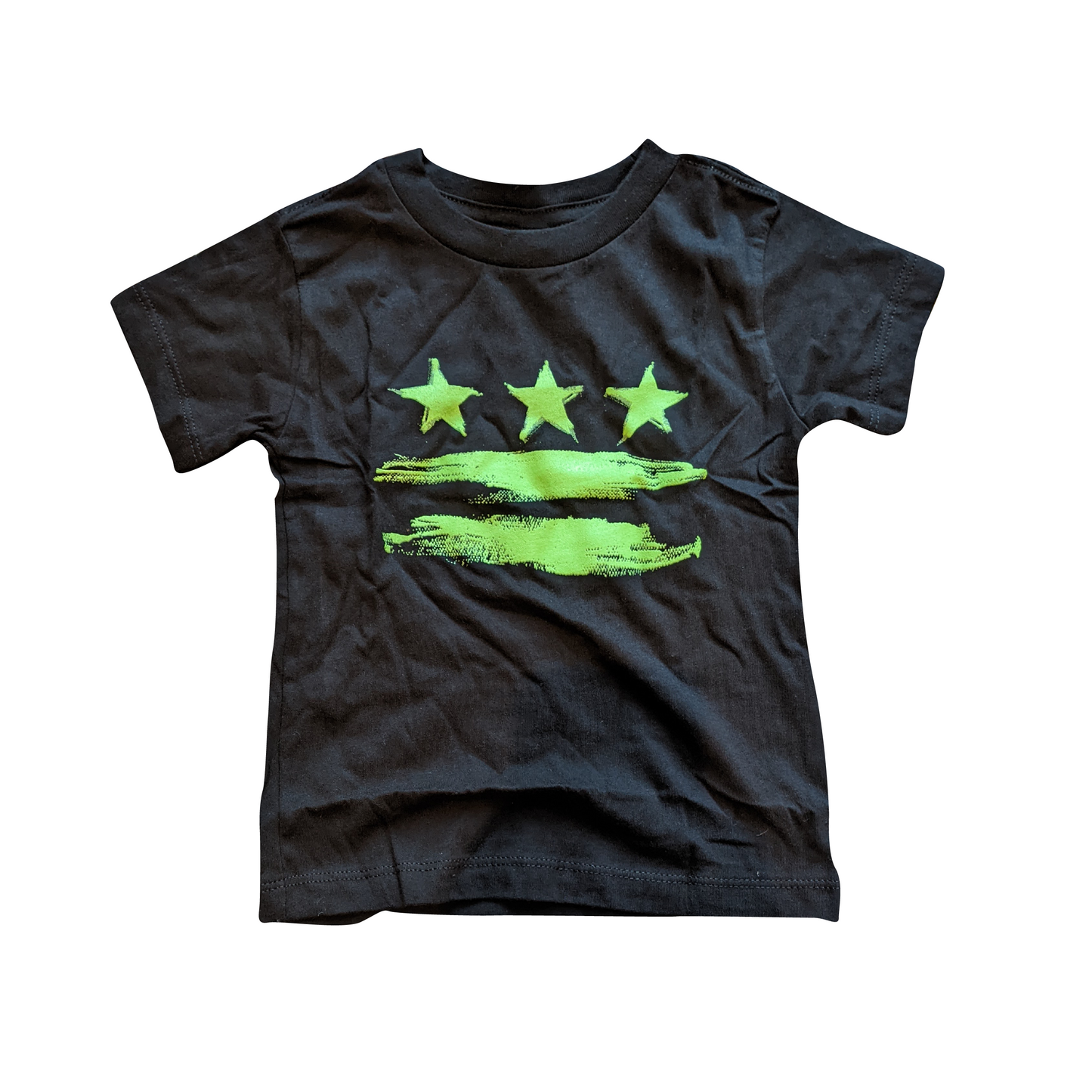 Washington DC GLOW Flag Toddler & Kid T-shirt