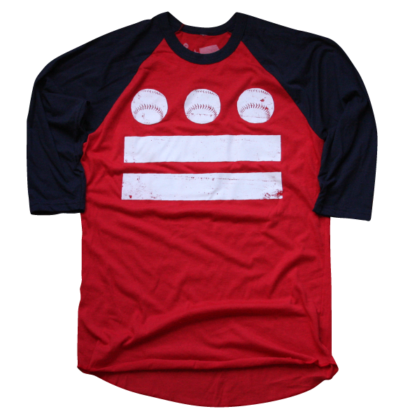 Washington DC baseball shirt