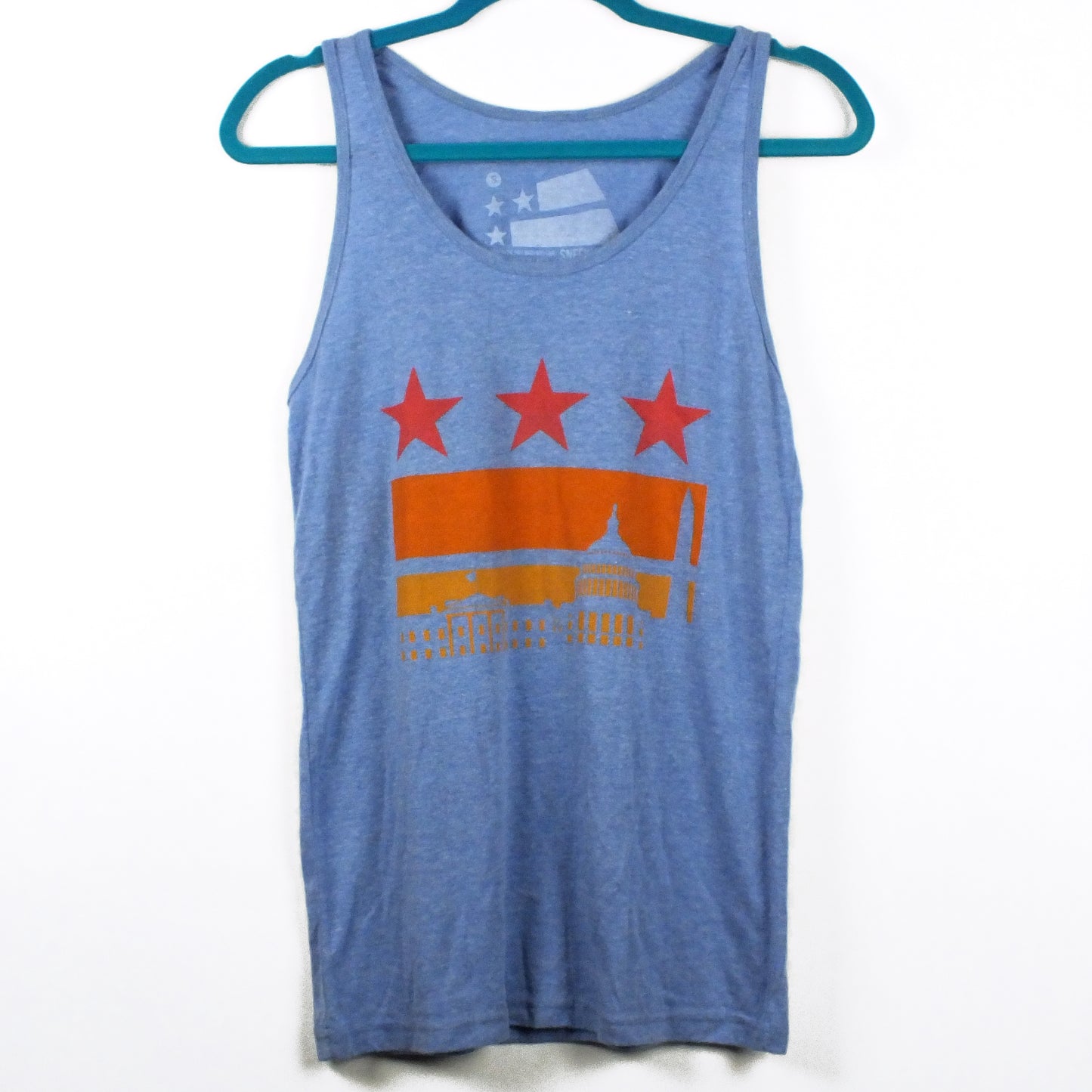 Washington DC Sunset Flag Tank Top