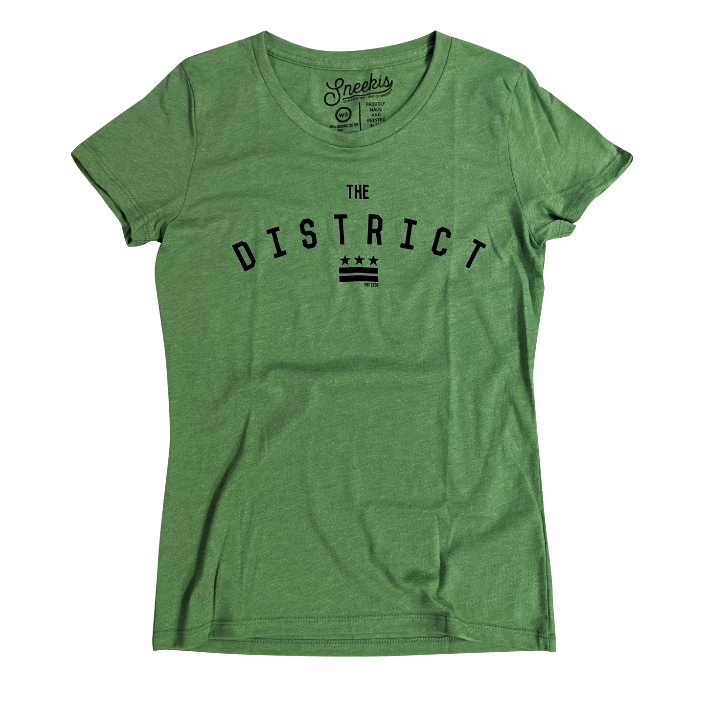 The District - Washington DC Shirt - Kiwi Green