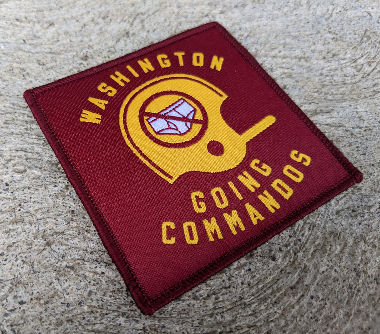 Washington Going Commandos Football Patch
