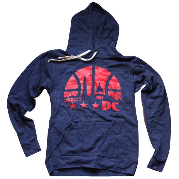 Washington DC Basketball Hoodie