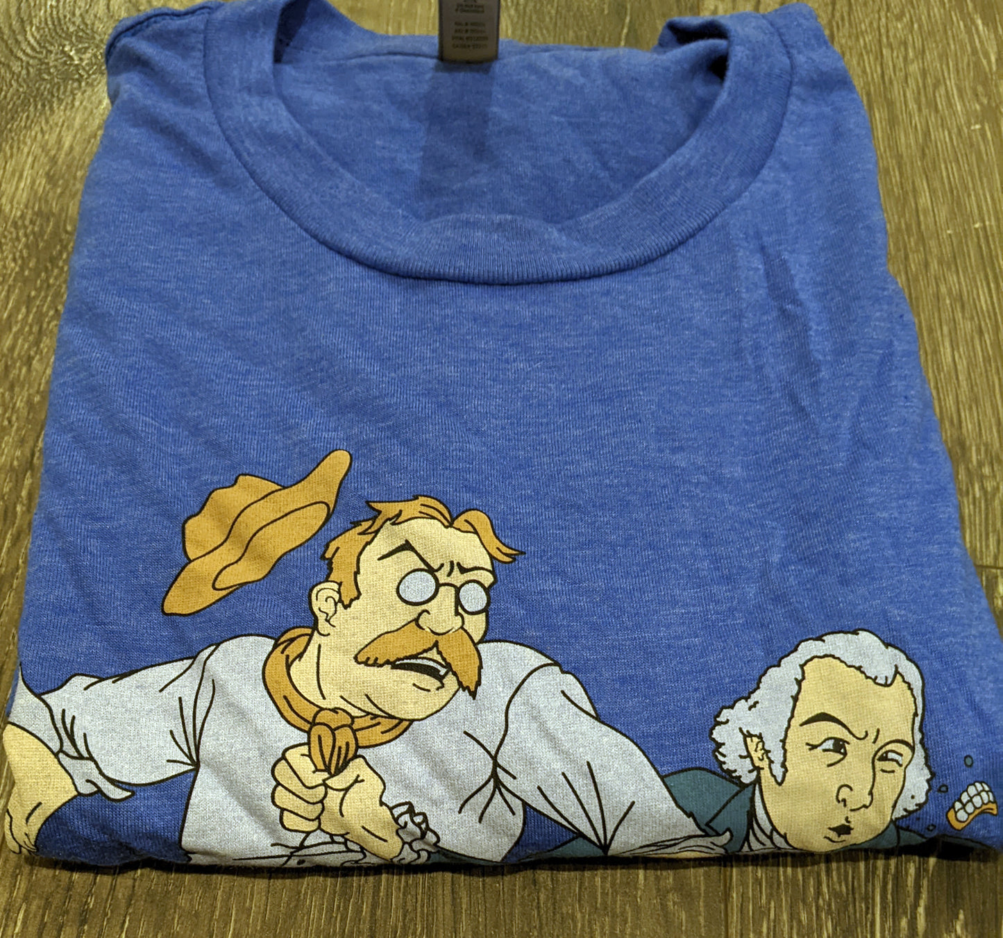 Teddy Punches Washington T-shirt - Blue