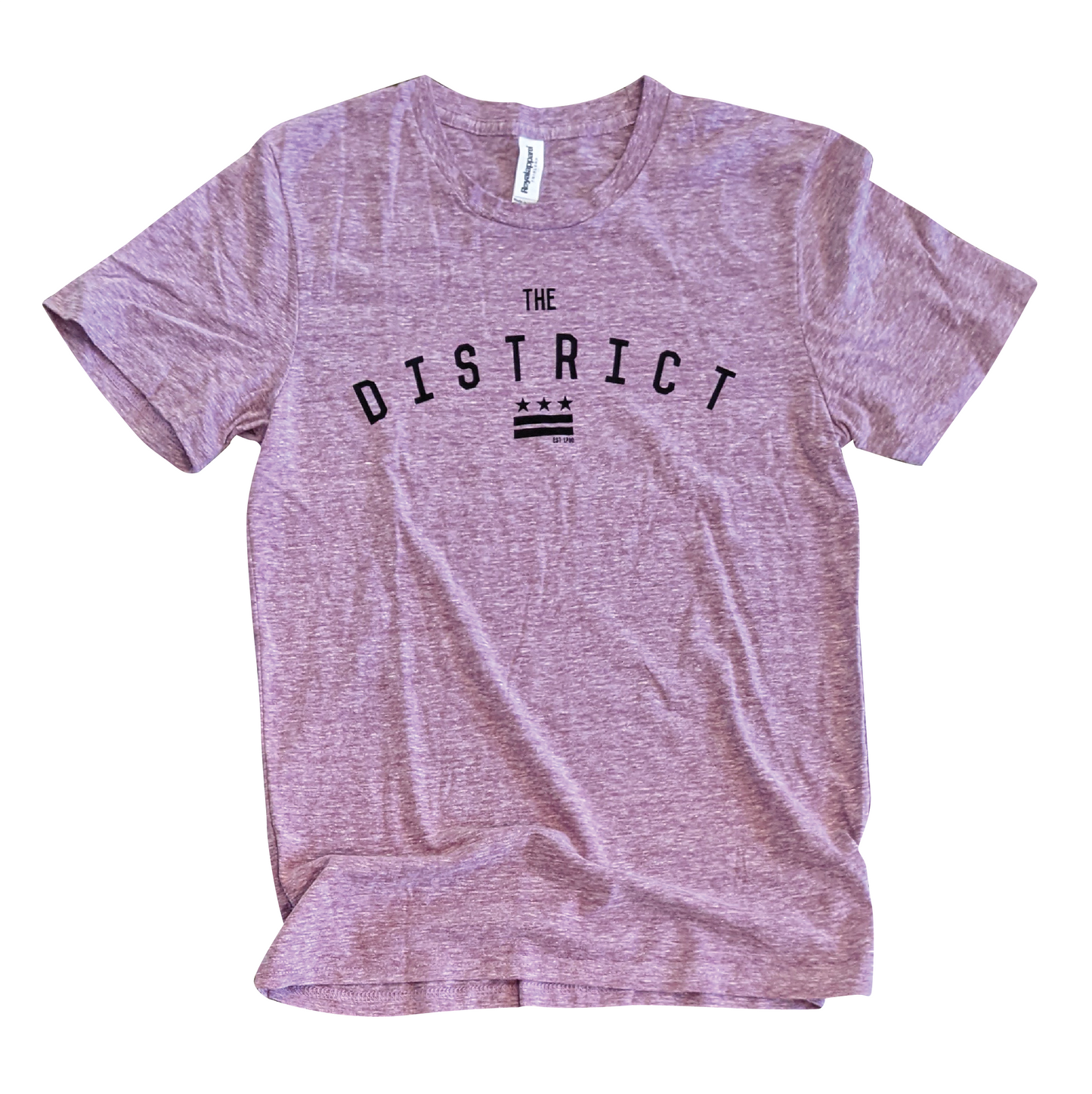 The District - Washington DC Shirt - Tri-Purple