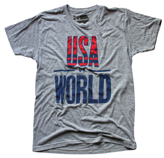 USA vs the world tshirt