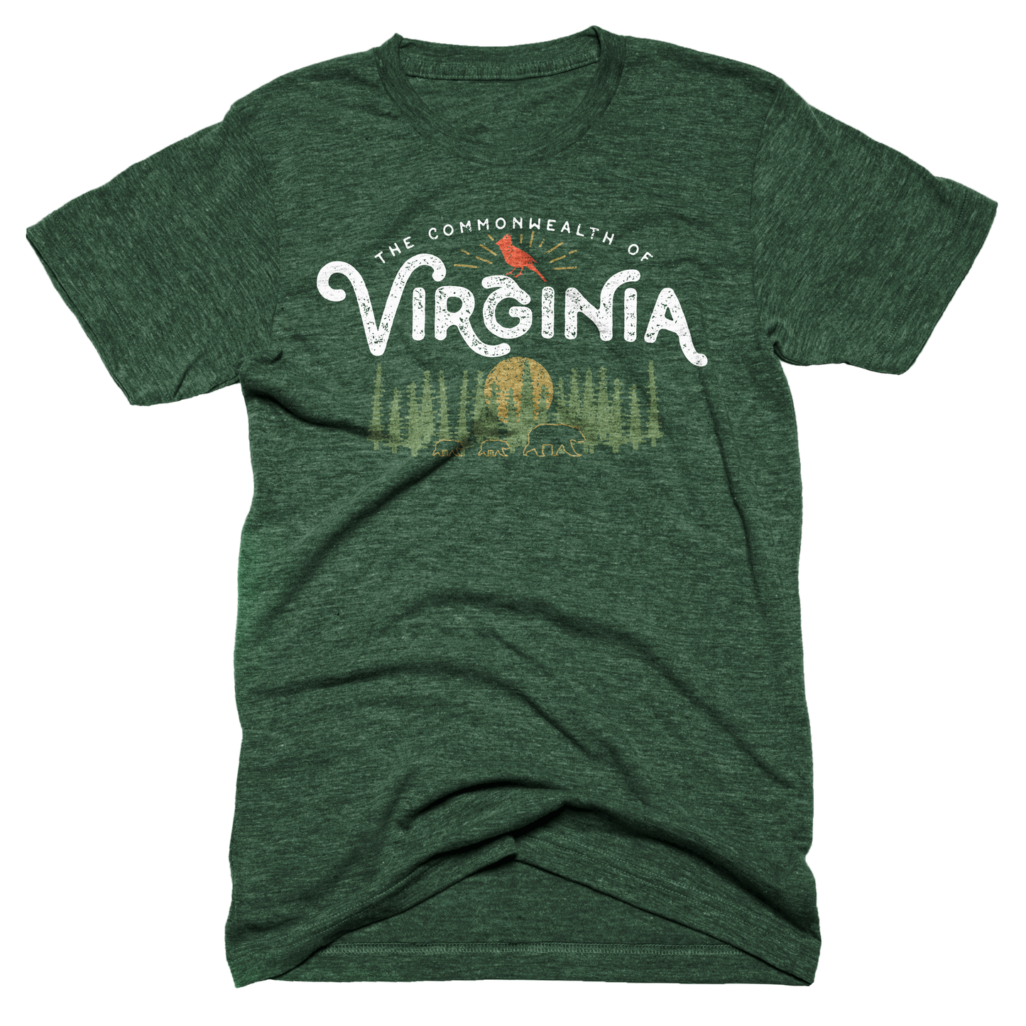 Virginia T-shirt - Pine Green