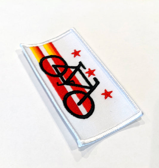 Washington DC Bike Flag Patch