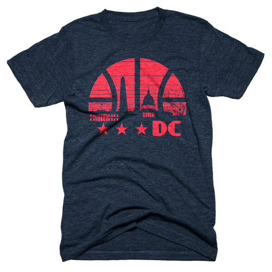 Washington DC Basketball City T-Shirt