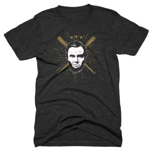 Lincoln Baseball Black T-Shirt